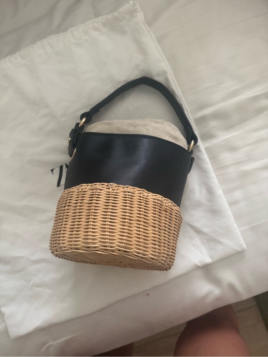 Zara Handbags - Zara basket mini purse